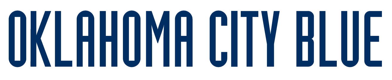 Oklahoma City Blue 2015-Pres Wordmark Logo iron on transfers for T-shirts